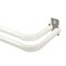 Kenney Mfg Kenney Silver Lockseam Double Curtain Rod Bracket KN847 - alternate 2